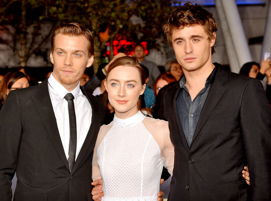Saoirse Ronan, Max Irons, Jake Abel Saoirse Ronan, Max Irons, Jake Abel